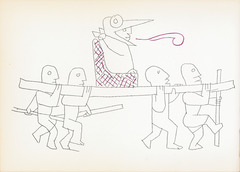 'The island of herons' by Jean Charlot in 'The Sun, the Moon and a Rabbit' written by Amelia Martinez del Rio.