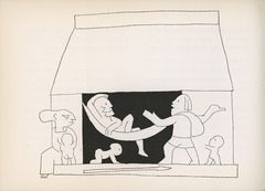 'The Spanish savage' by Jean Charlot in 'The Sun, the Moon and a Rabbit' written by Amelia Martinez del Rio.