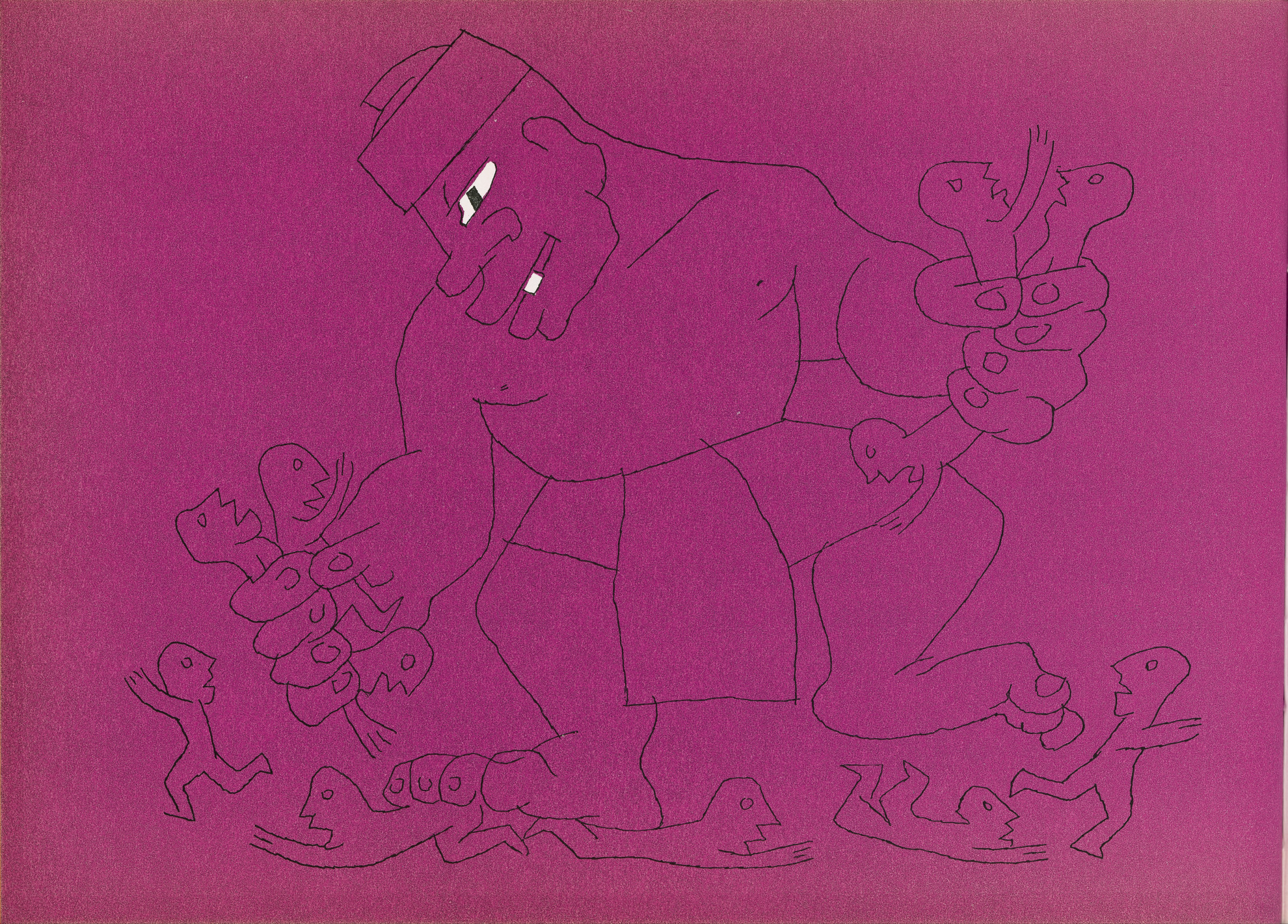 'The last tragedy of the Toltecs' by Jean Charlot in 'The Sun, the Moon and a Rabbit' written by Amelia Martinez del Rio.