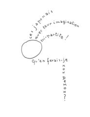 Calligramme.  Shape: big circle.  Jean Charlot.