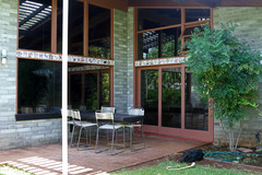 Dining room extension.  The Jean and Zohmah Charlot House.