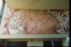 Mural.  The Relation of Man and Nature in Old Hawaiʻi.  Jean Charlot.  1974.
