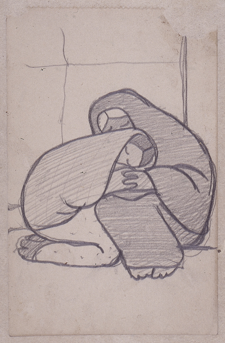 Paper and pencil.  DS-107.  Jean Charlot.