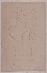 Paper and pencil.  DS-115.  Jean Charlot.