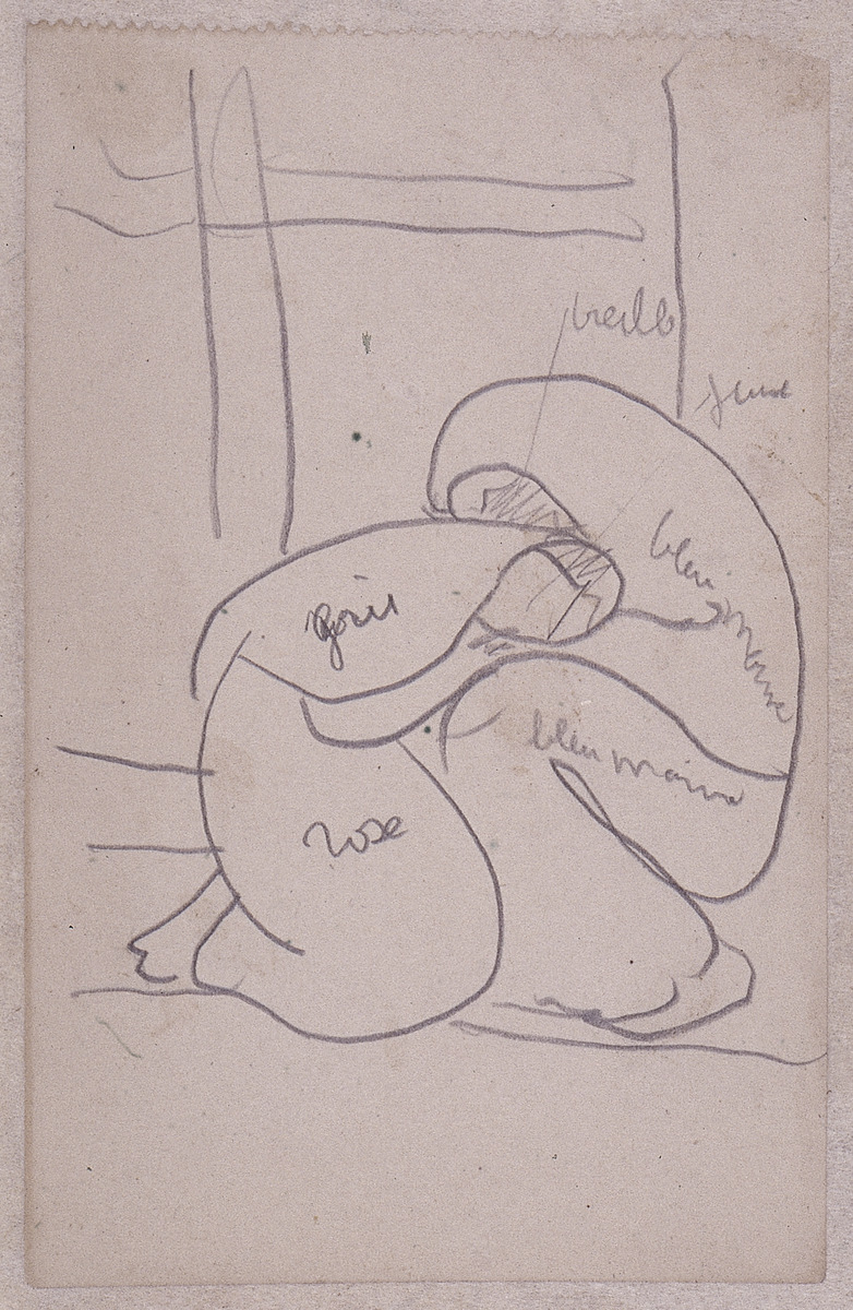 Paper and pencil.  DS-117.  Jean Charlot.