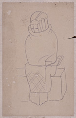 Paper and pencil.  DS-121.  Jean Charlot.