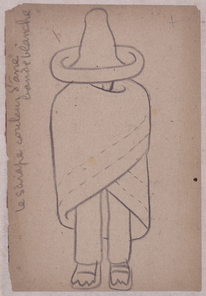 Paper and pencil.  DS-128.  Jean Charlot.