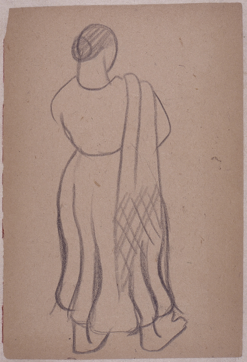 Paper and pencil.  DS-13.  Jean Charlot.