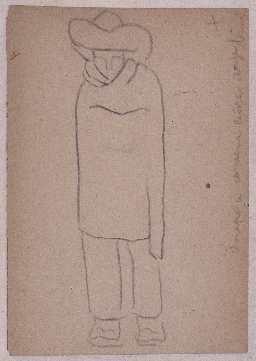 Paper and pencil.  DS-130.  Jean Charlot.