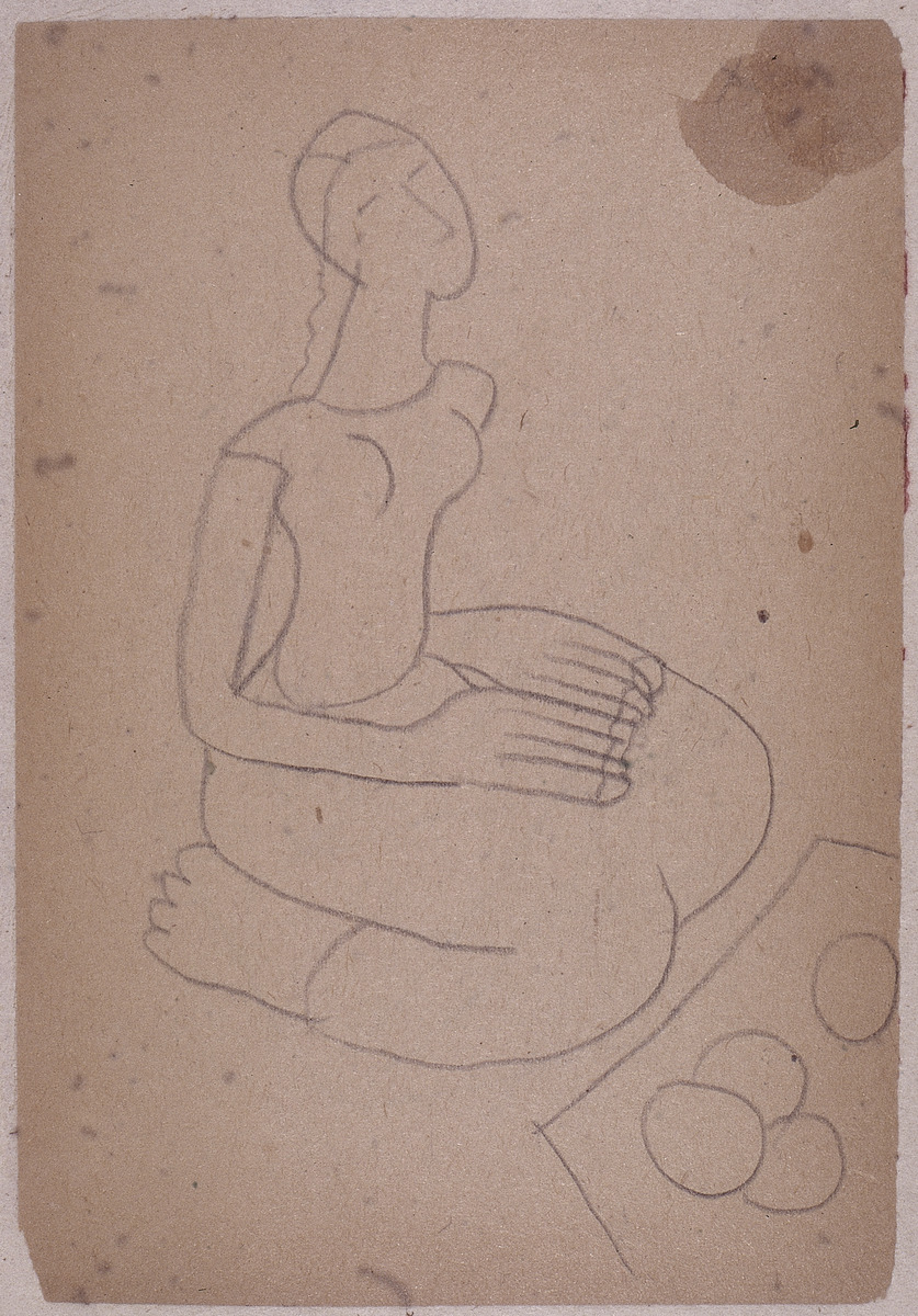 Paper and pencil.  DS-17.  Jean Charlot.