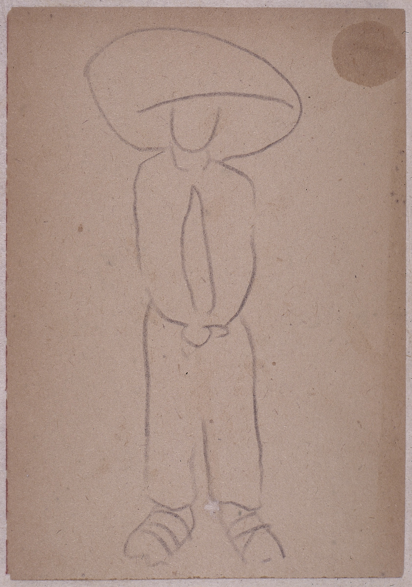 Paper and pencil.  DS-2.  Jean Charlot.