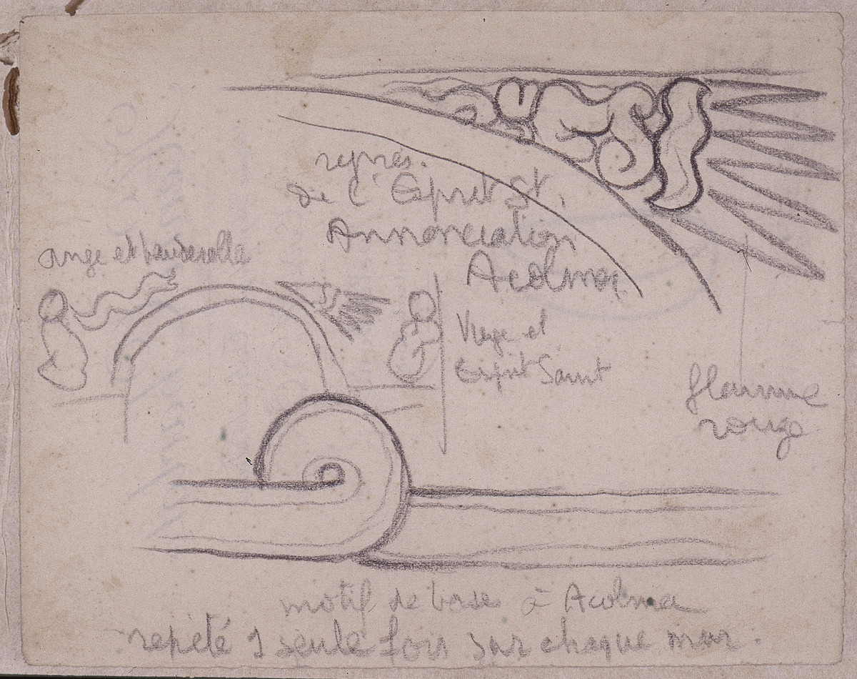 Paper and pencil.  DS-24.  Jean Charlot.