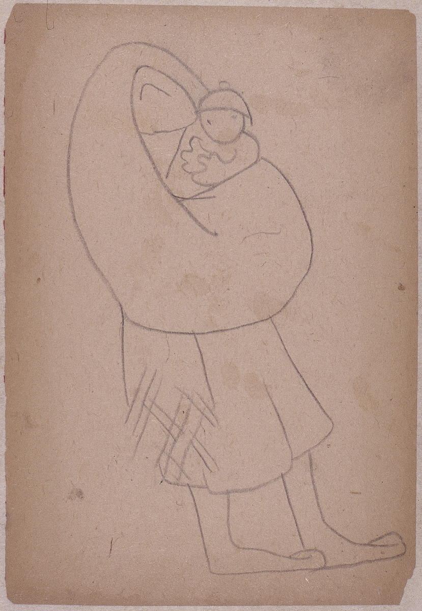 Paper and pencil.  DS-27.  Jean Charlot.