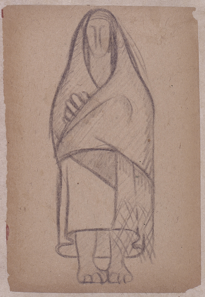 Paper and pencil.  DS-31.  Jean Charlot.