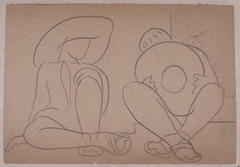Paper and pencil.  DS-38.  Jean Charlot.