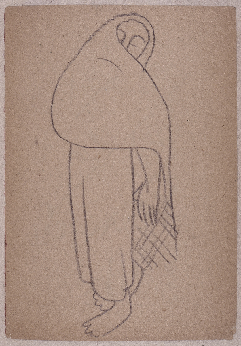 Paper and pencil.  DS-41.  Jean Charlot.