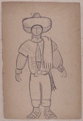 Paper and pencil.  DS-42.  Jean Charlot.