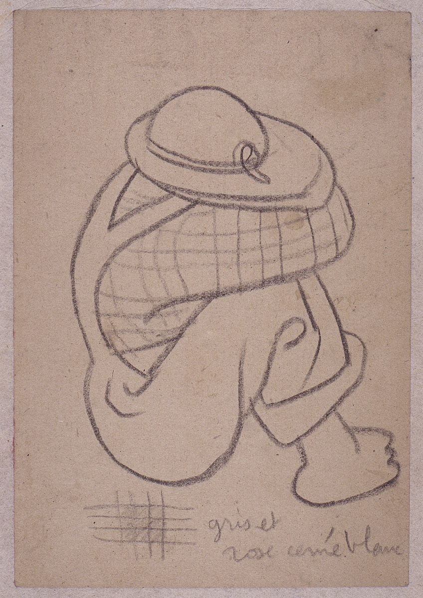 Paper and pencil.  DS-5.  Jean Charlot.