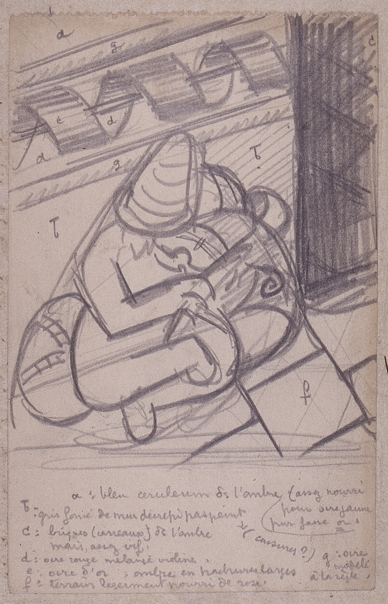 Paper and pencil.  DS-50.  Jean Charlot.