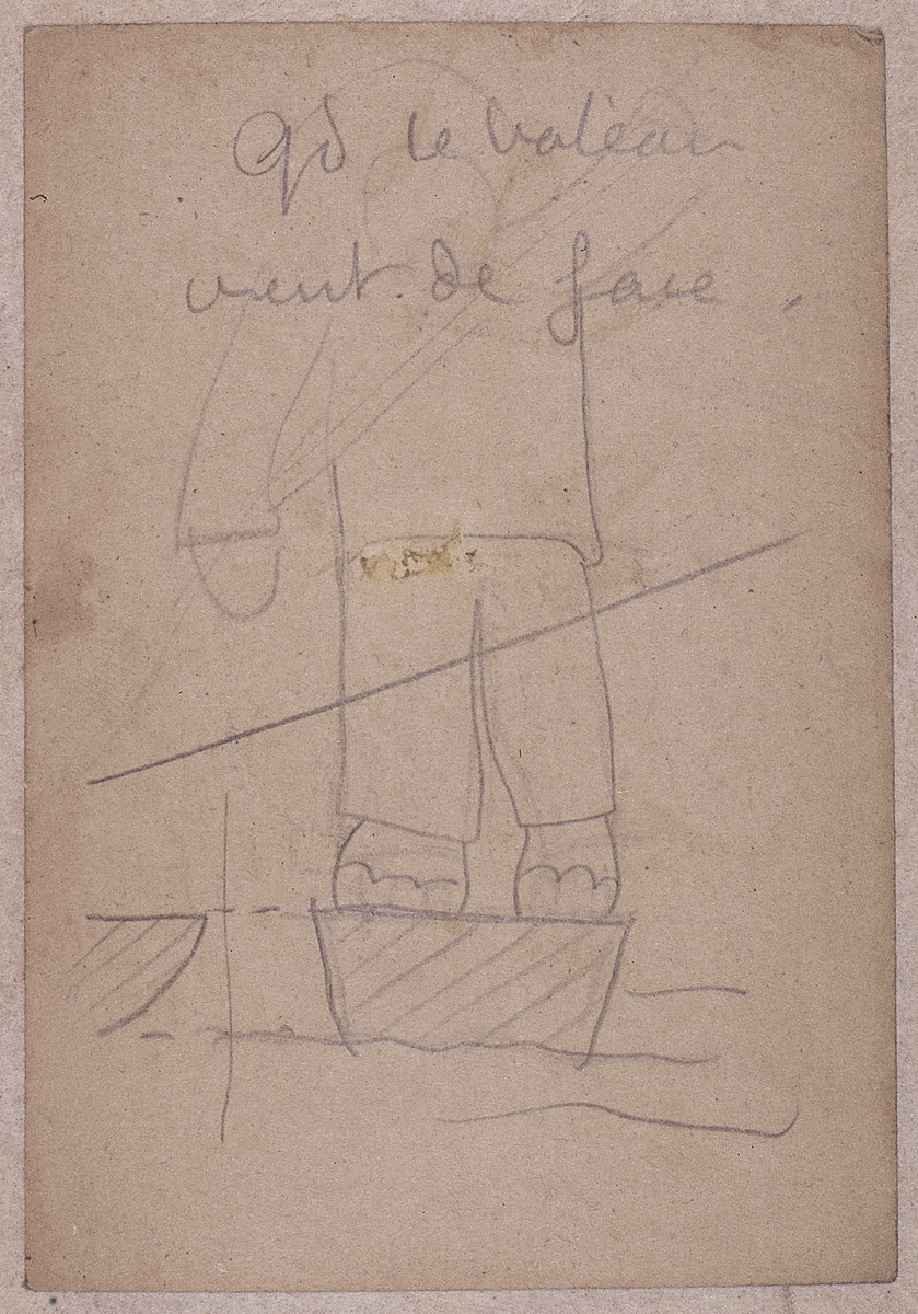 Paper and pencil.  DS-51.  Jean Charlot.