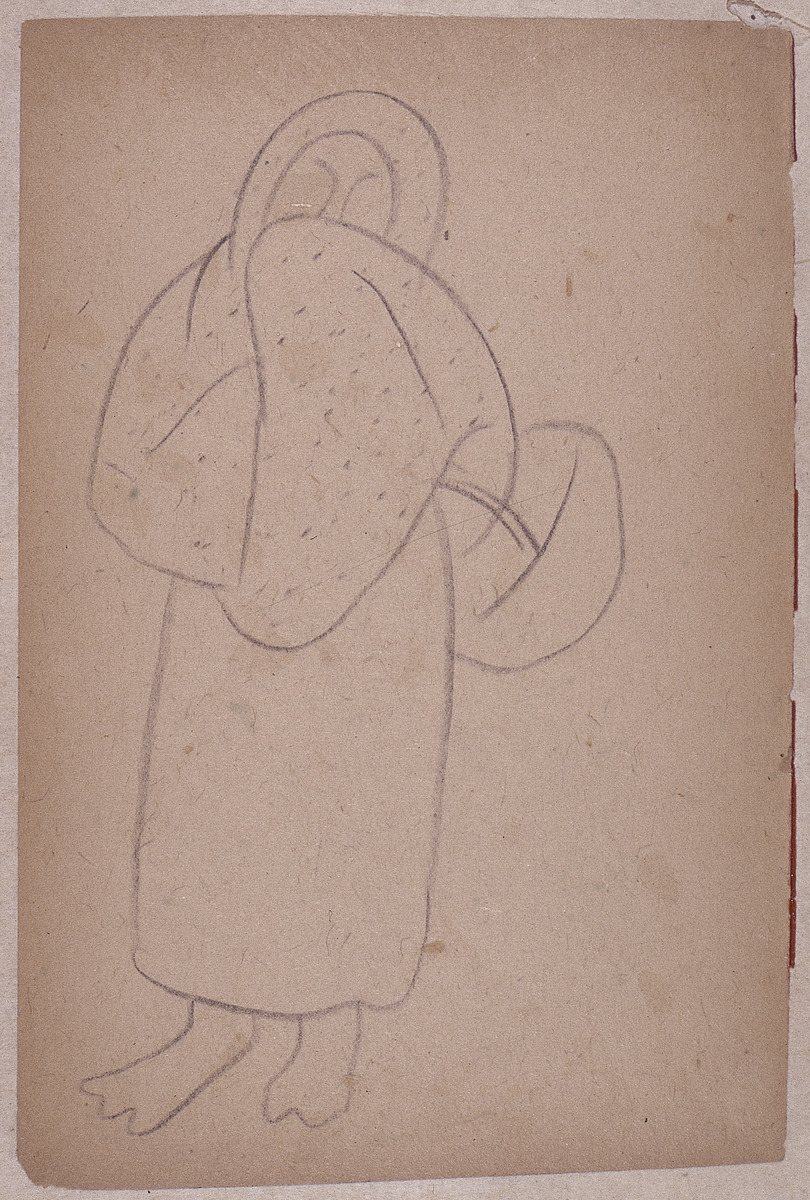 Paper and pencil.  DS-52.  Jean Charlot.