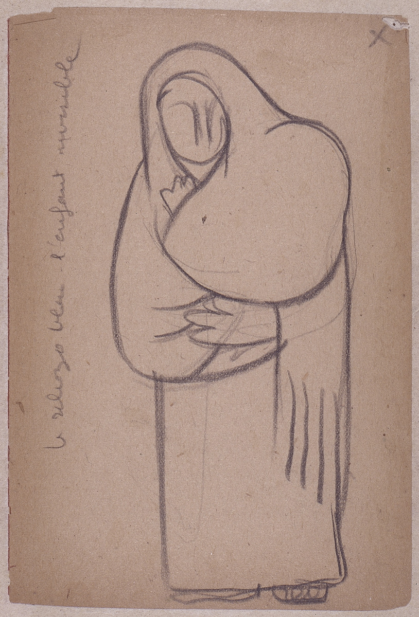 Paper and pencil.  DS-53.  Jean Charlot.