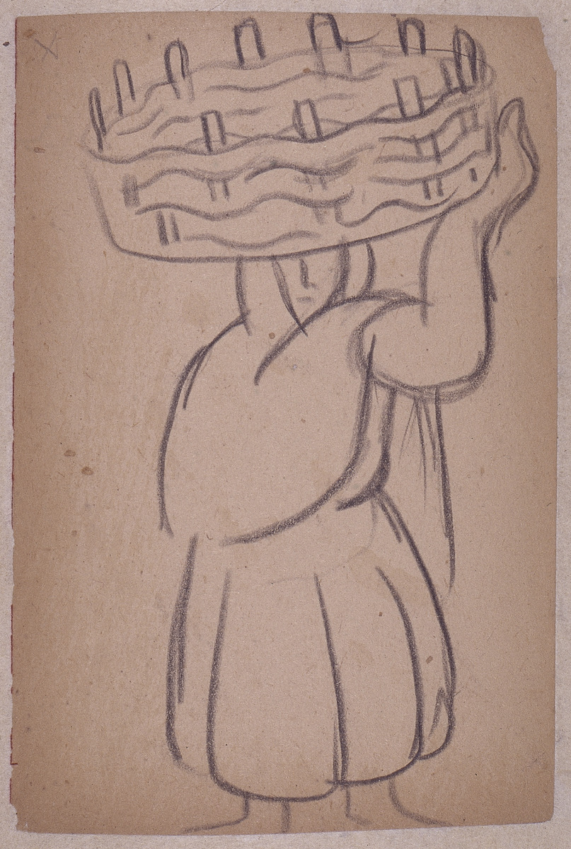 Paper and pencil.  DS-59.  Jean Charlot.