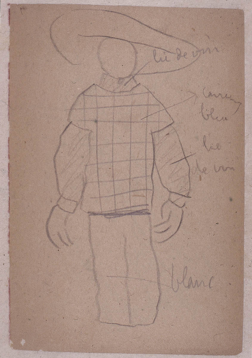 Paper and pencil.  DS-6.  Jean Charlot.