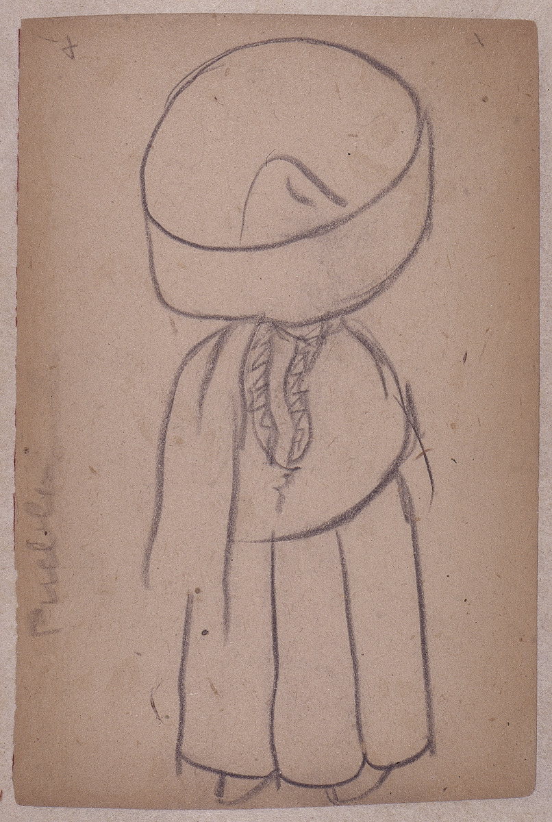 Paper and pencil.  DS-60.  Jean Charlot.