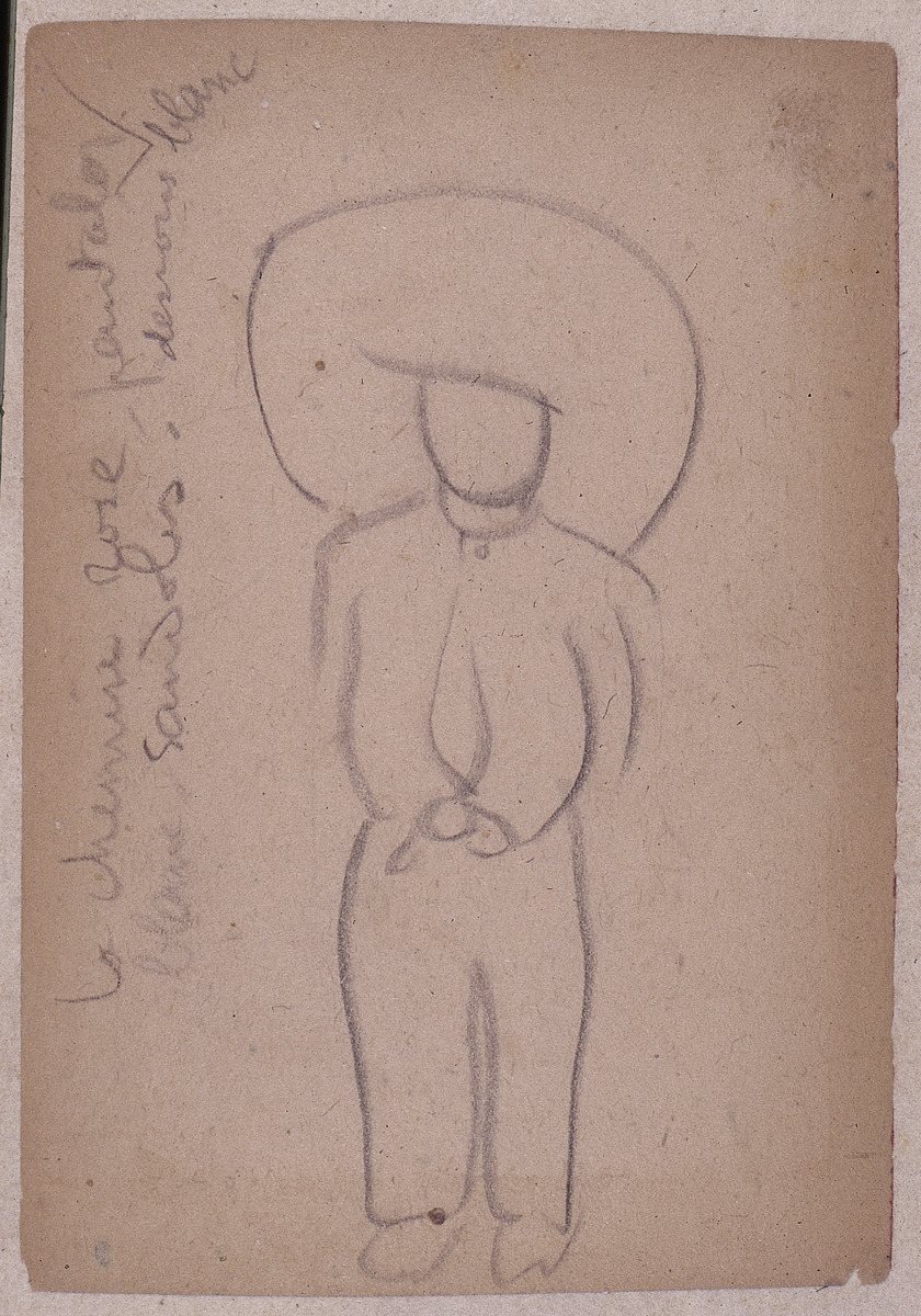 Paper and pencil.  DS-64.  Jean Charlot.