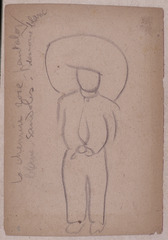 Paper and pencil.  DS-64.  Jean Charlot.