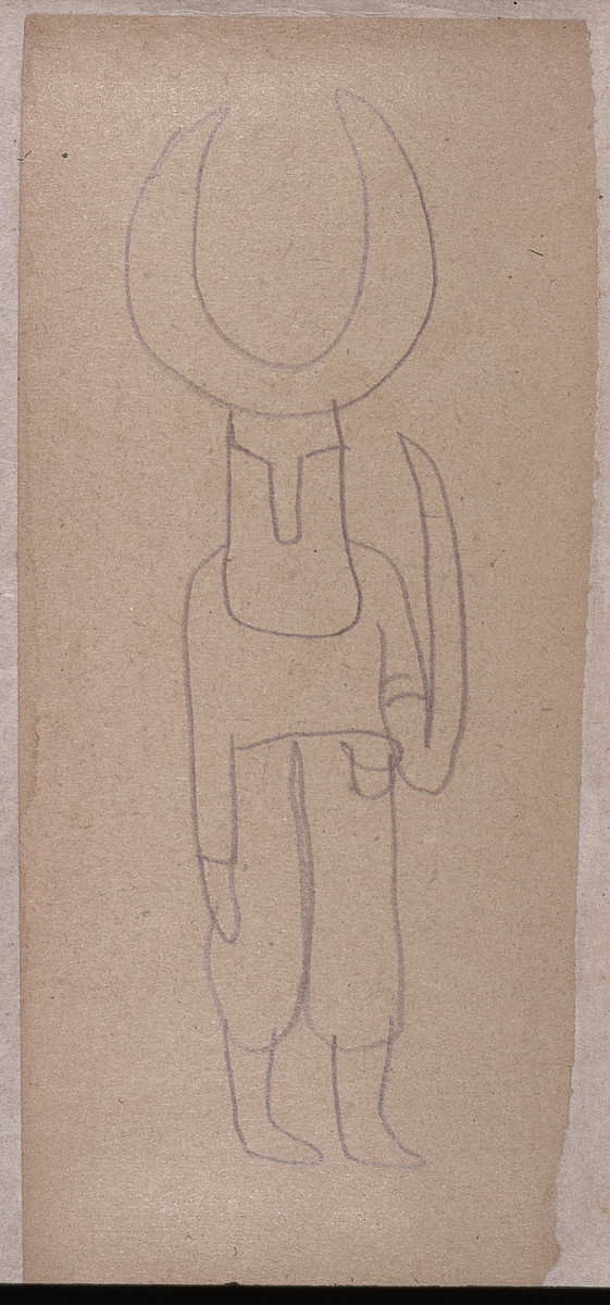 Paper and pencil.  DS-67.  Jean Charlot.