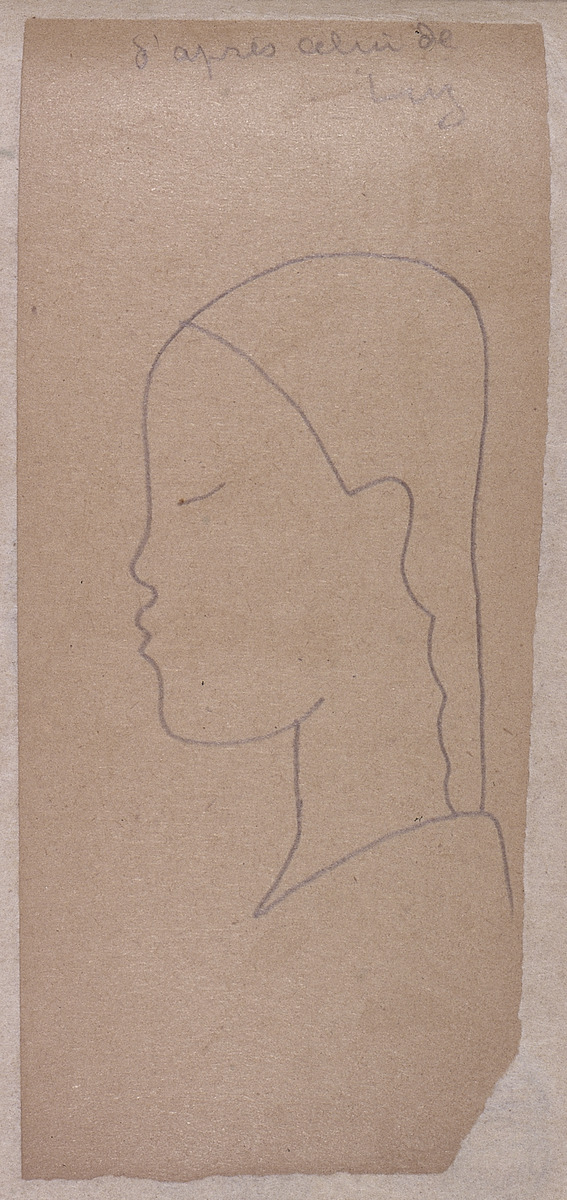 Paper and pencil.  DS-69.  Jean Charlot.