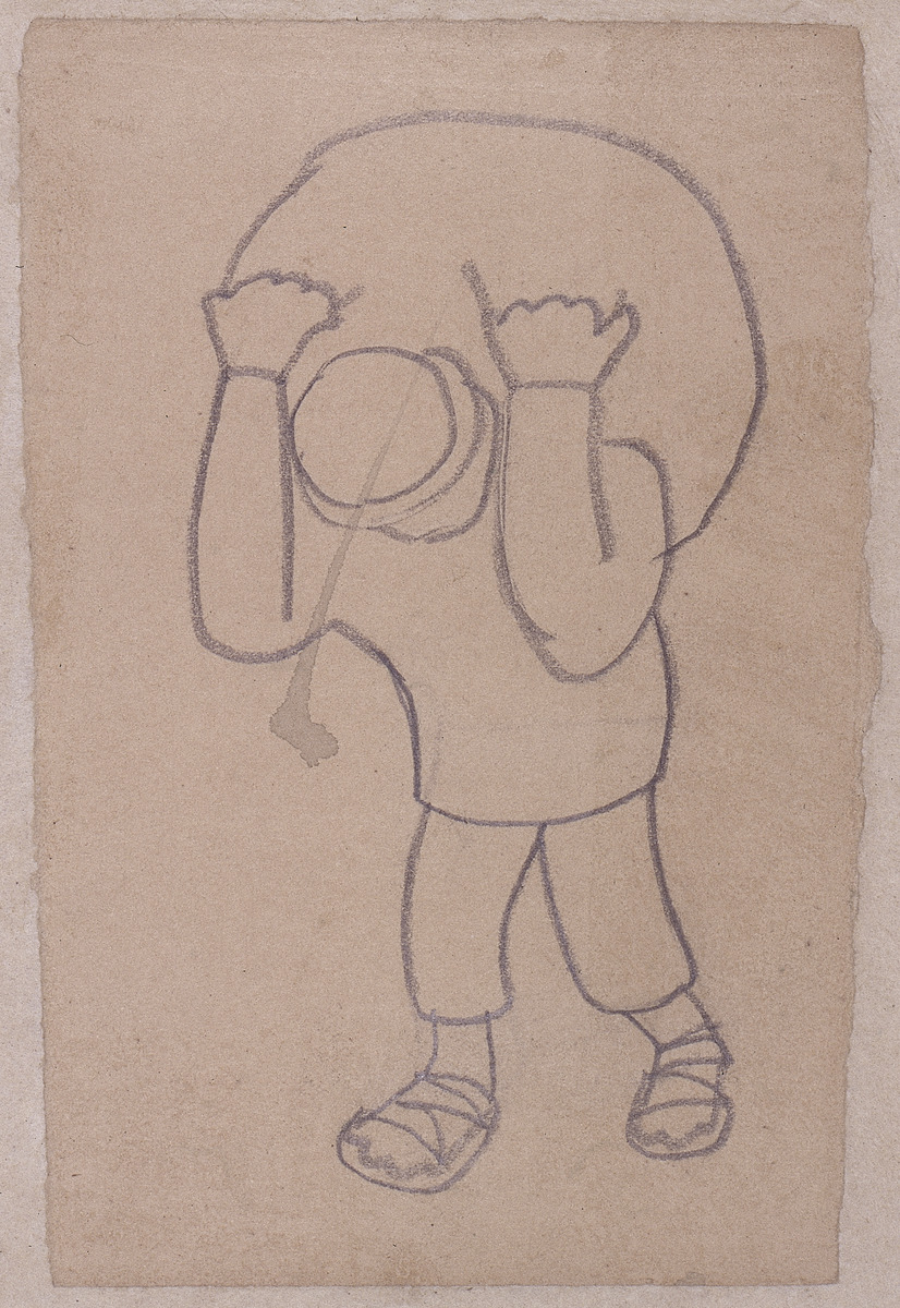 Paper and pencil.  DS-70.  Jean Charlot.