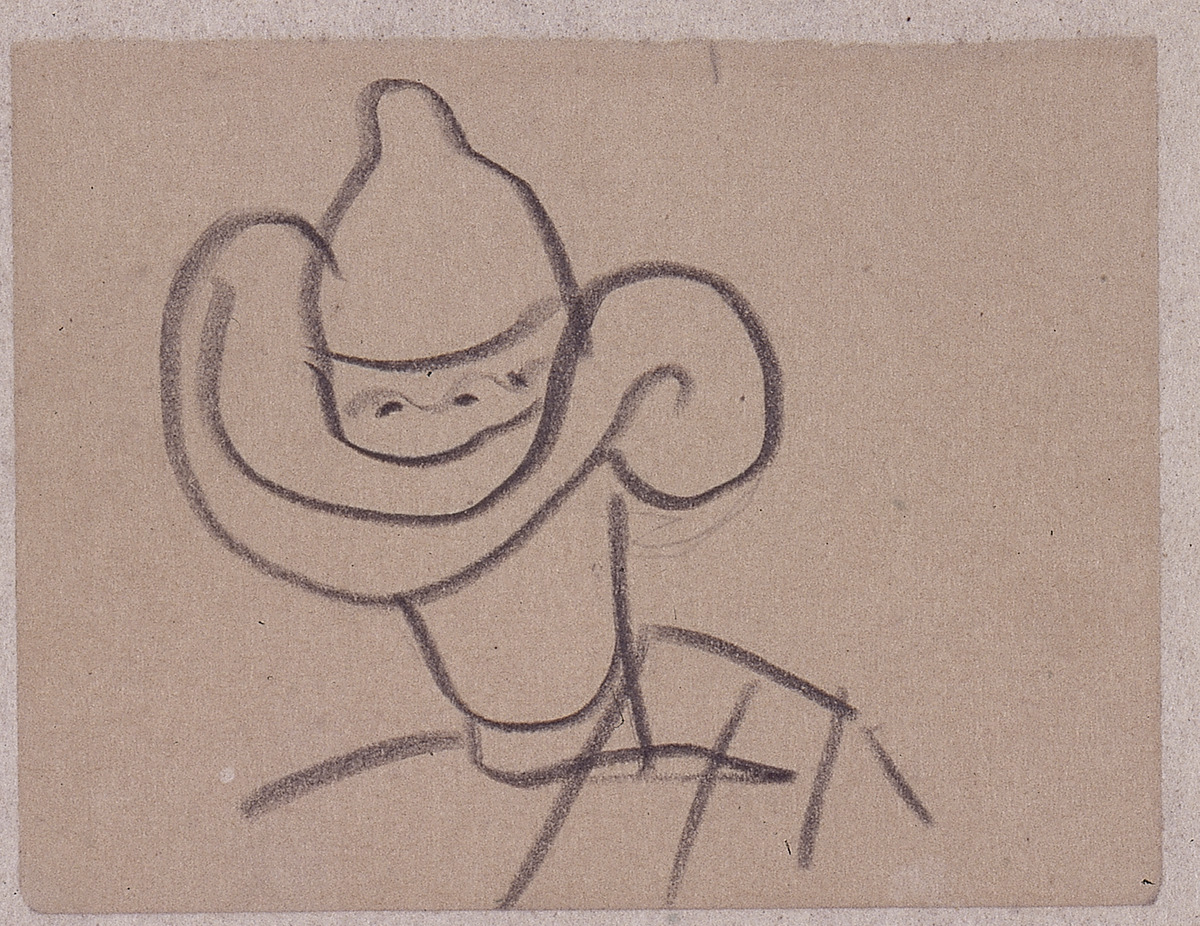 Paper and pencil.  DS-71.  Jean Charlot.