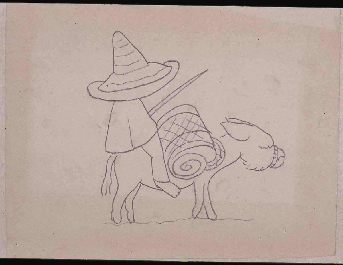 Paper and pencil.  DS-75.  Jean Charlot.