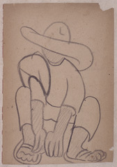 Paper and pencil.  DS-78.  Jean Charlot.