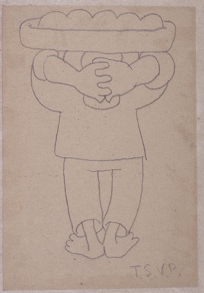 Paper and pencil.  DS-83.  Jean Charlot.