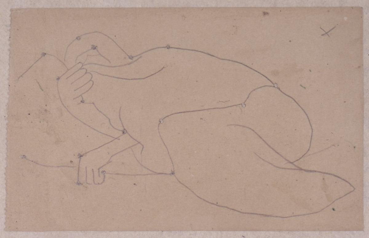 Paper and pencil.  DS-89.  Jean Charlot.