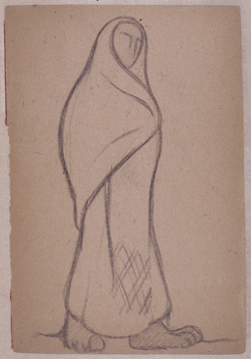 Paper and pencil.  DS-9.  Jean Charlot.