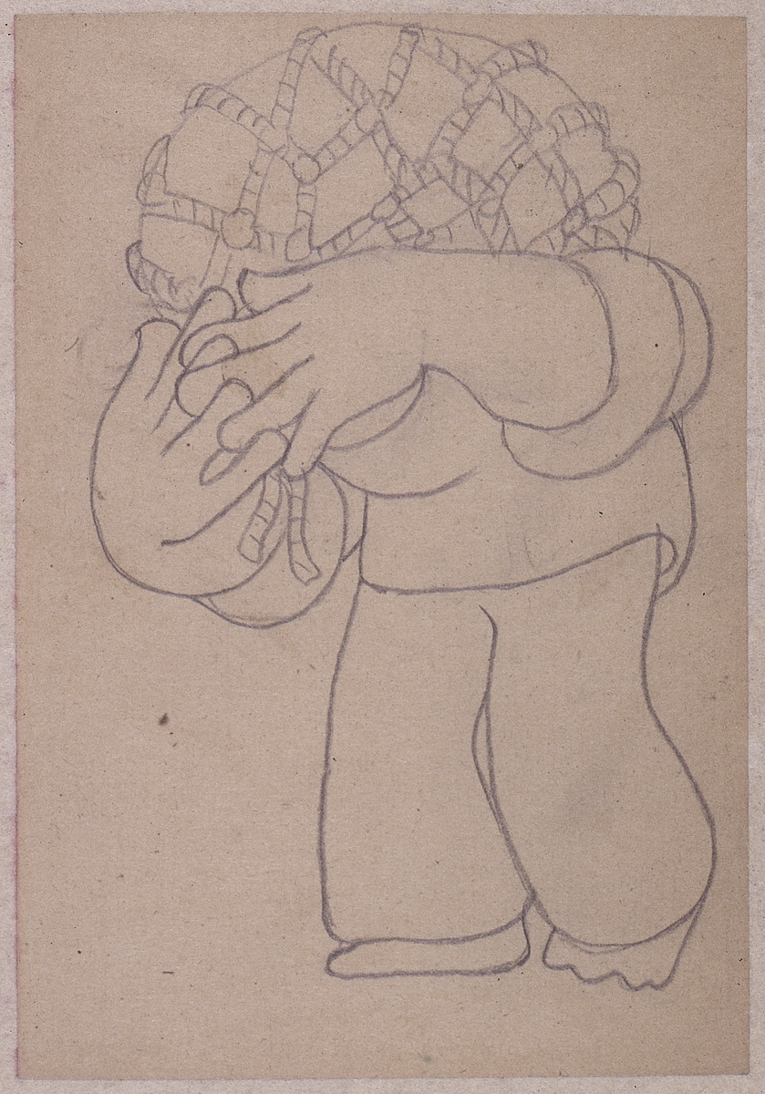 Paper and pencil.  DS-93.  Jean Charlot.