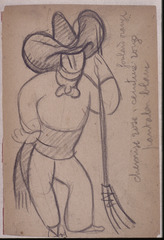 Paper and pencil.  DS-97.  Jean Charlot.