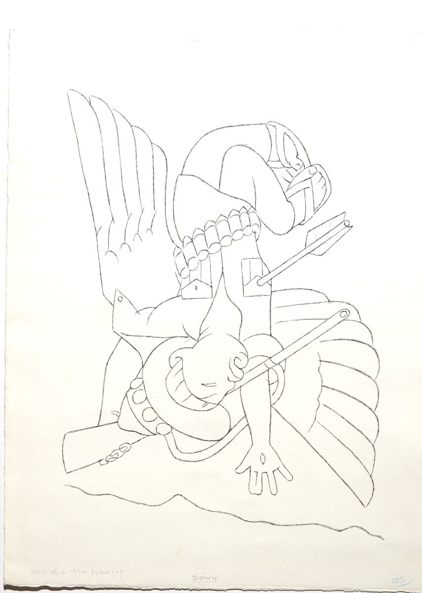 Paper and pencil.  Drawing.  Jean Charlot.