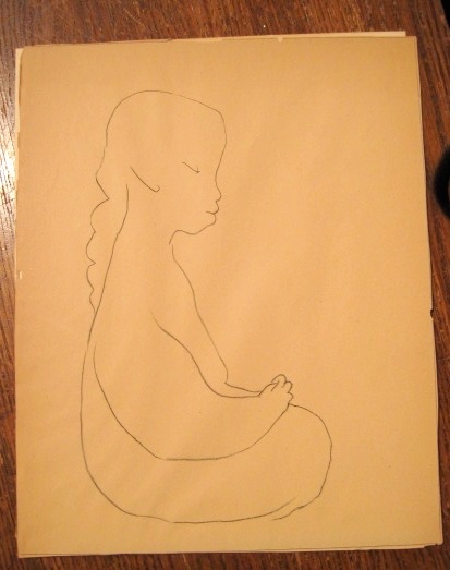 Paper and pencil.  Drawing.  Jean Charlot.