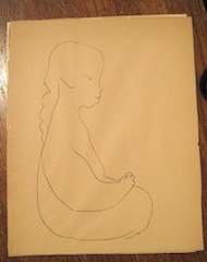 Paper and pencil.  Drawing.  Jean Charlot.