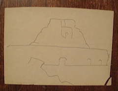 Paper and pencil.  Drawing.  Jean Charlot.