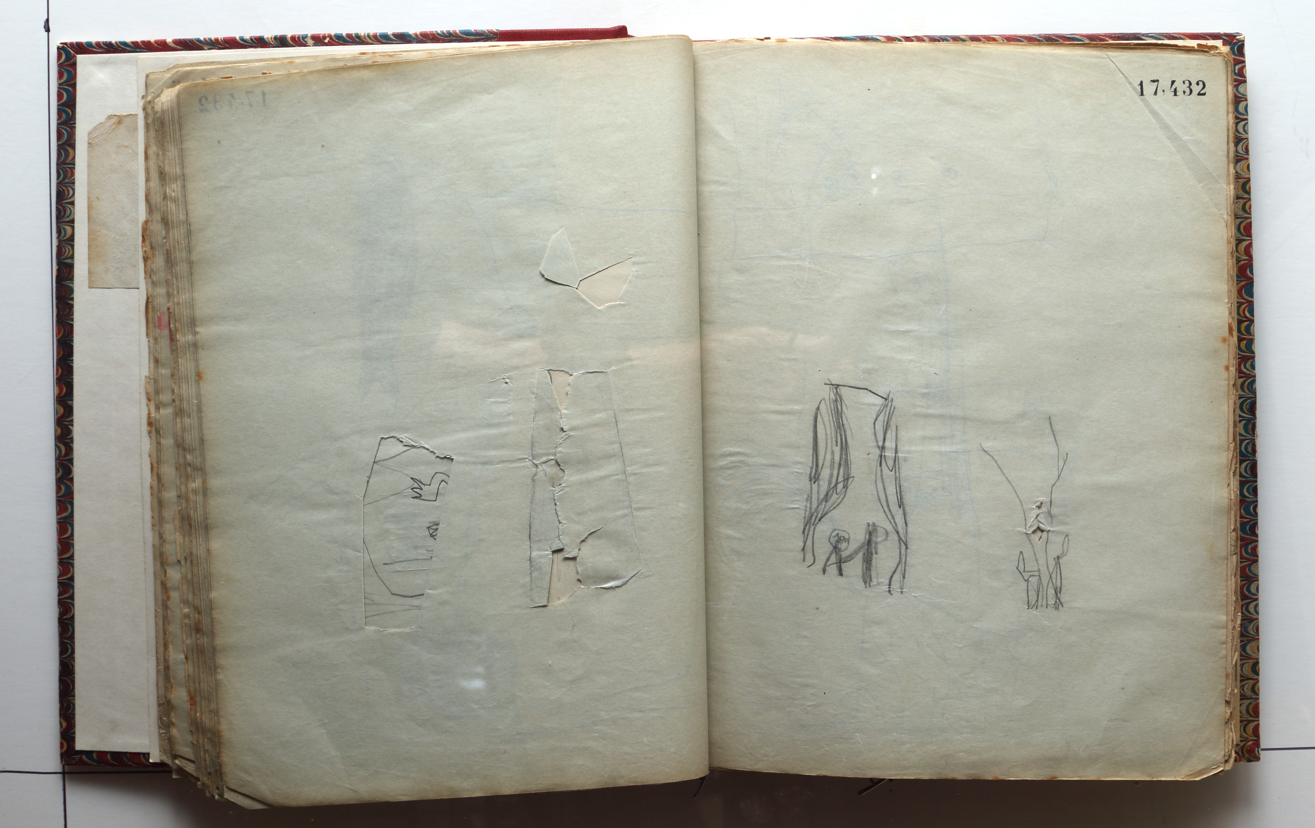 Page 104; page 105 (17,432).  Juvenilia 1904.  Jean Charlot.