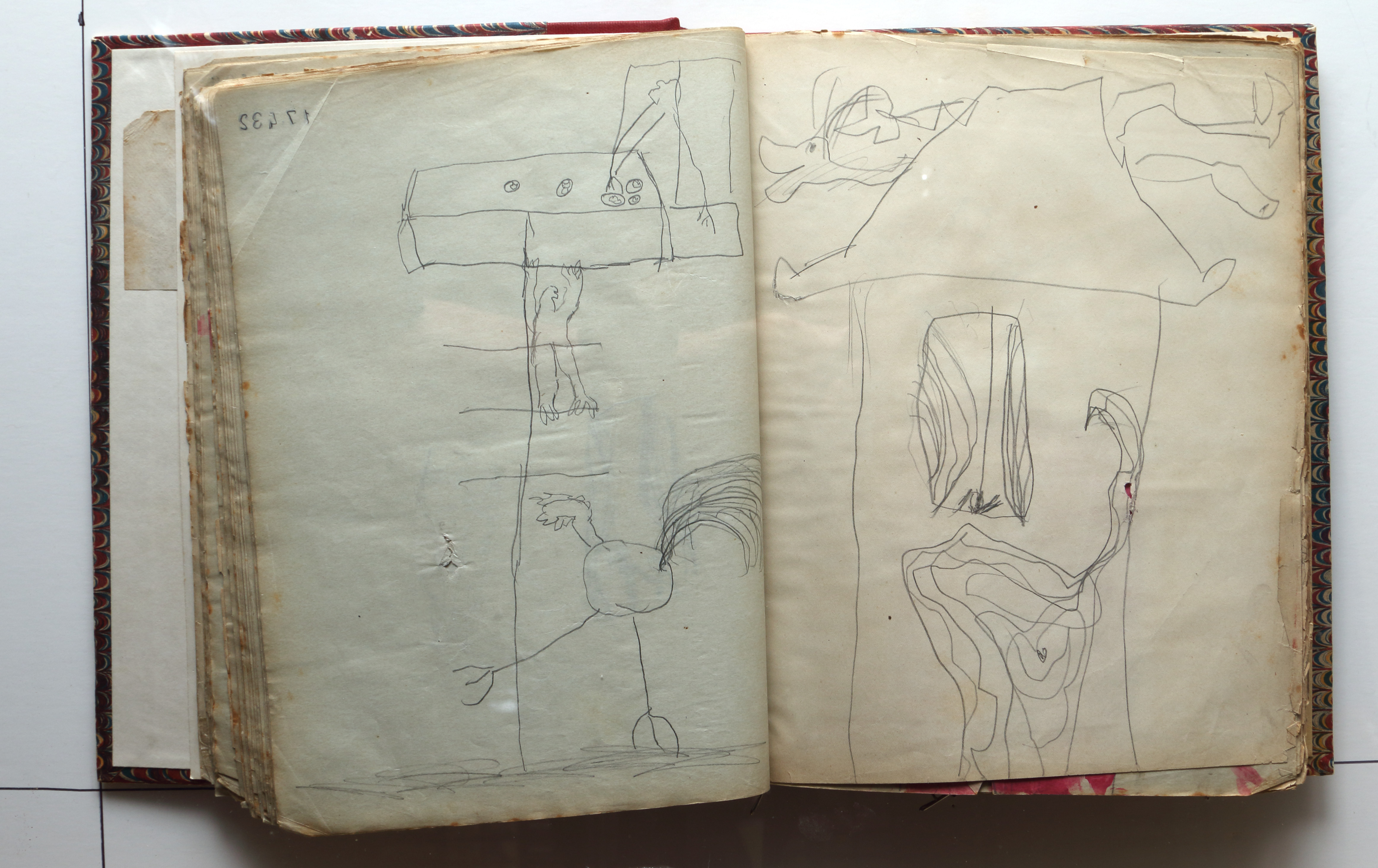 Page 106; page 107.  Juvenilia 1904.  Jean Charlot.
