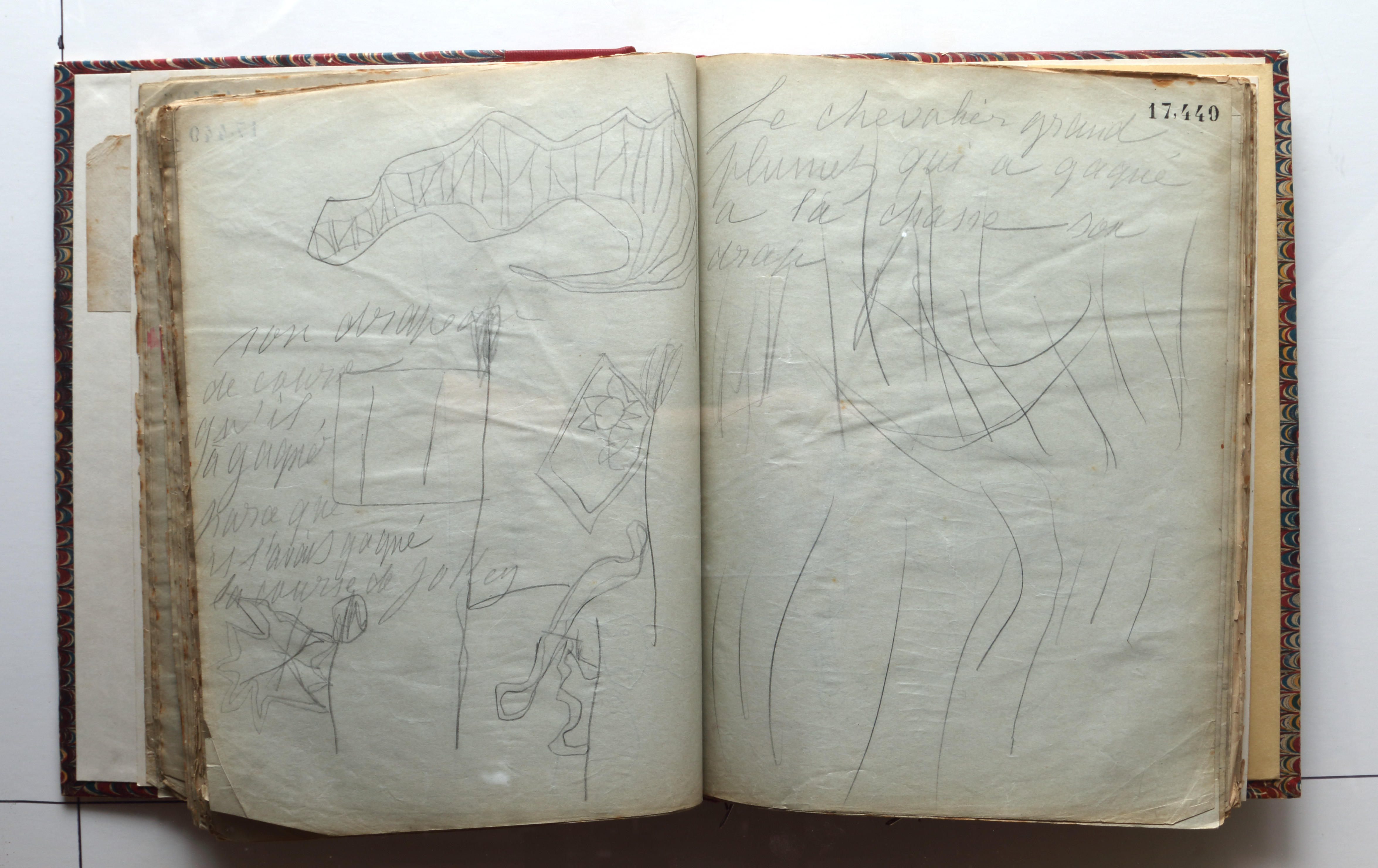 Page 140; page 141 (17,440).  Juvenilia 1904.  Jean Charlot.