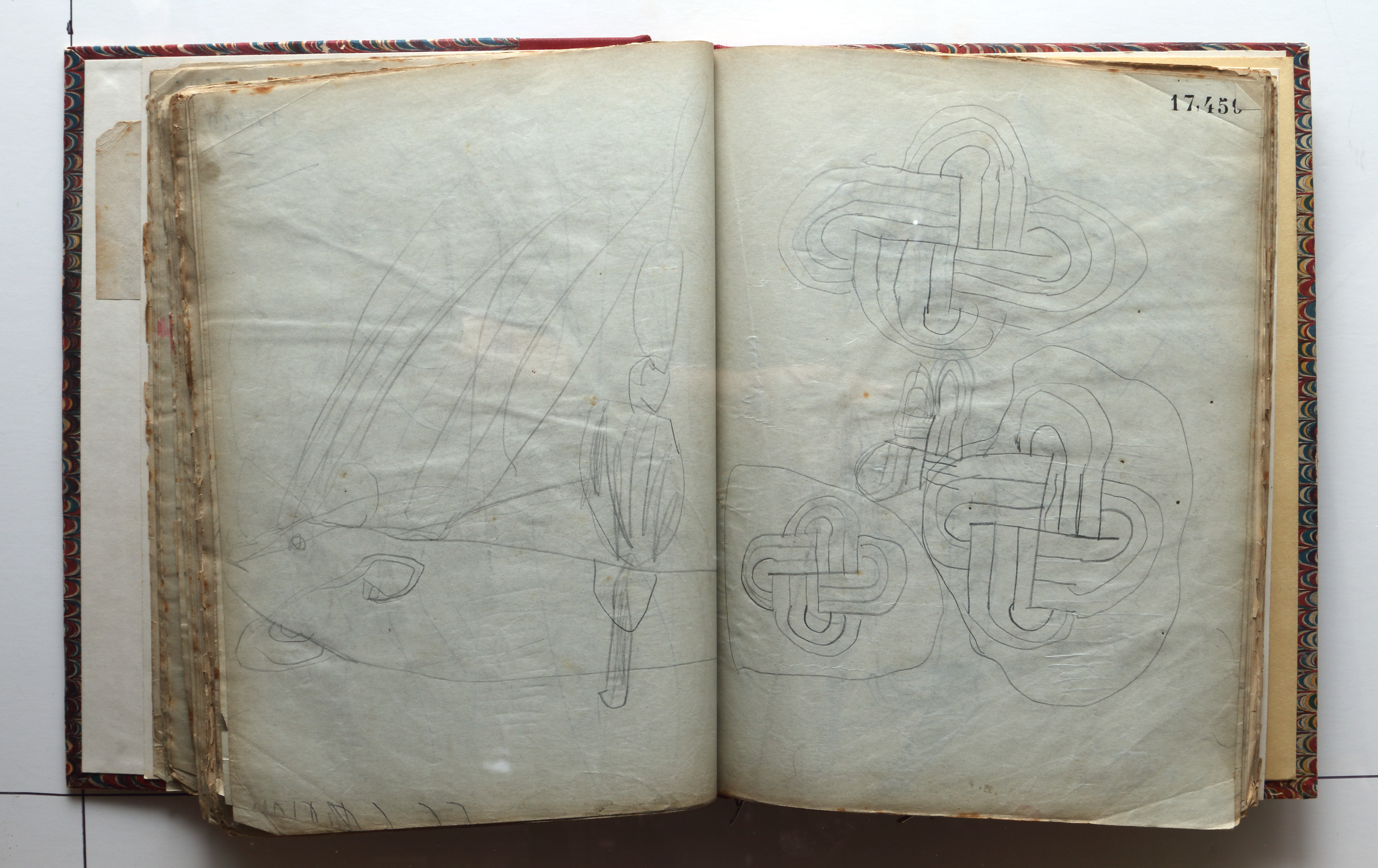 Page 142; page 143 (17,450).  Juvenilia 1904.  Jean Charlot.